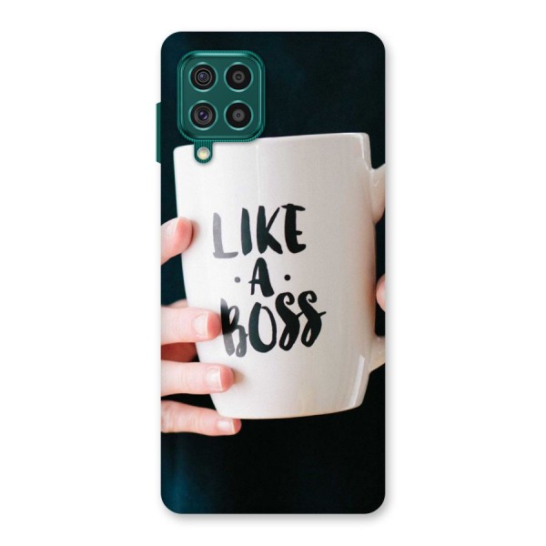 Like a Boss Back Case for Galaxy F62