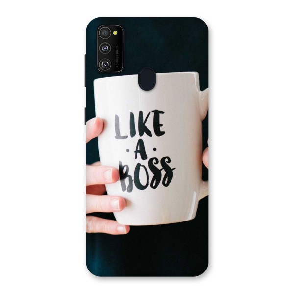 Like a Boss Back Case for Galaxy M21