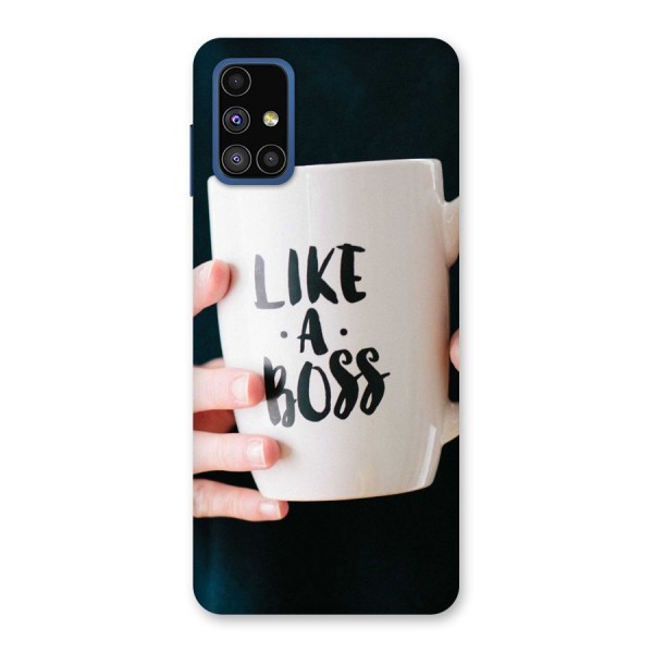 Like a Boss Back Case for Galaxy M51