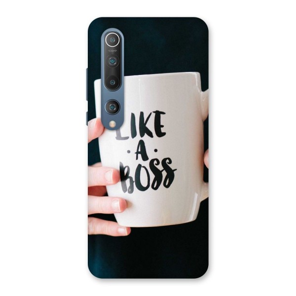 Like a Boss Back Case for Mi 10