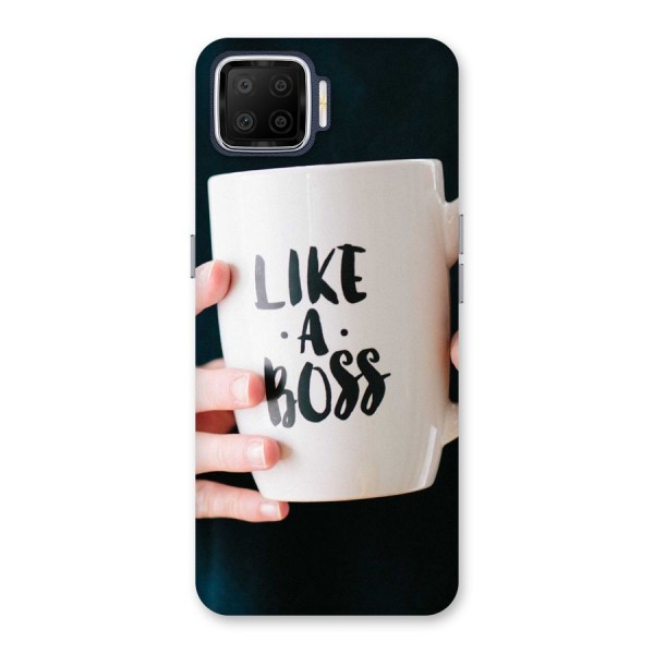 Like a Boss Back Case for Oppo F17