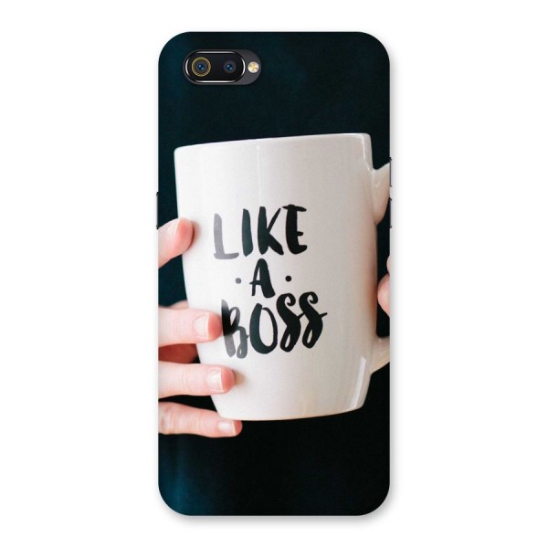 Like a Boss Back Case for Realme C2