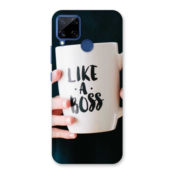 Like a Boss Back Case for Realme Narzo 30A