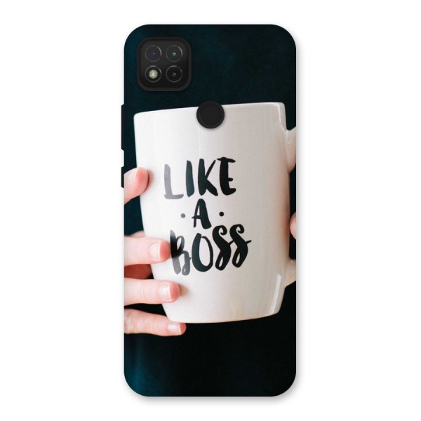 Like a Boss Back Case for Redmi 9C