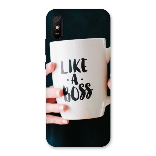 Like a Boss Back Case for Redmi 9i