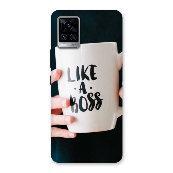 Like a Boss Back Case for Vivo V20 Pro