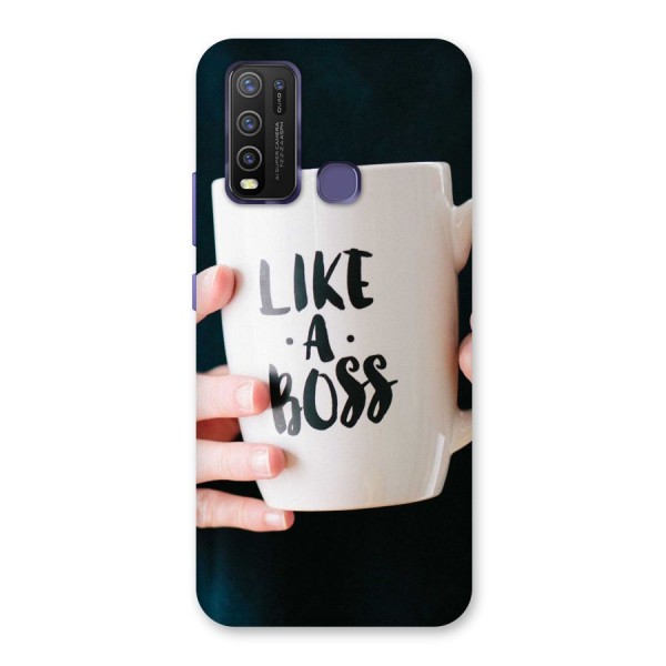 Like a Boss Back Case for Vivo Y30