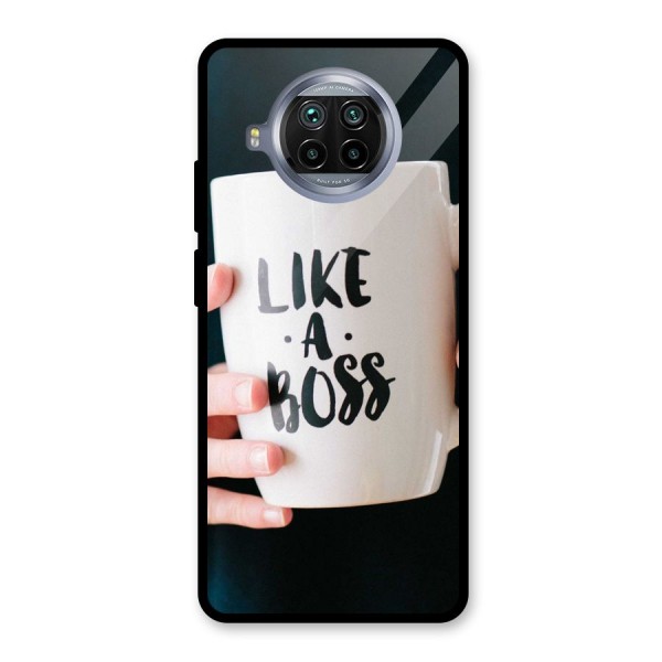 Like a Boss Glass Back Case for Mi 10i