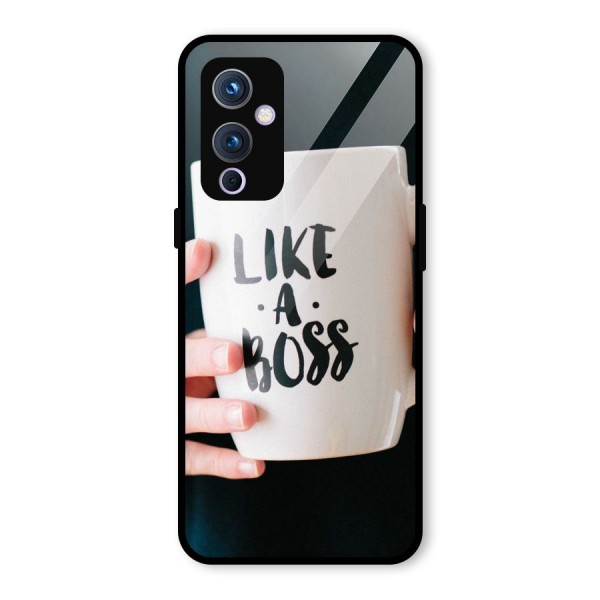 Like a Boss Glass Back Case for OnePlus 9