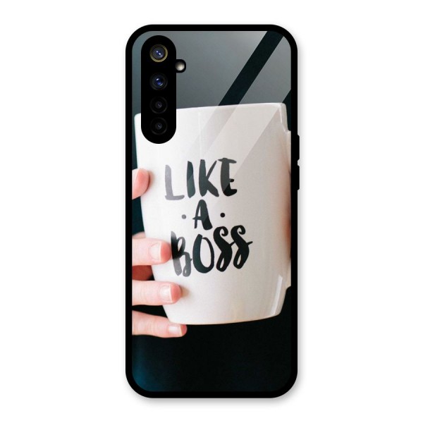 Like a Boss Glass Back Case for Realme 6