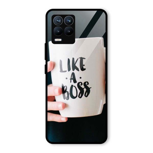 Like a Boss Glass Back Case for Realme 8