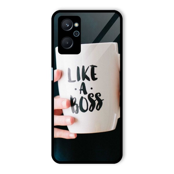 Like a Boss Glass Back Case for Realme 9i