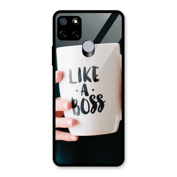 Like a Boss Glass Back Case for Realme C12