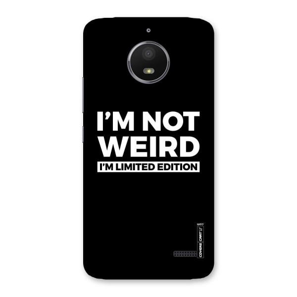 Limited Edition Back Case for Moto E4