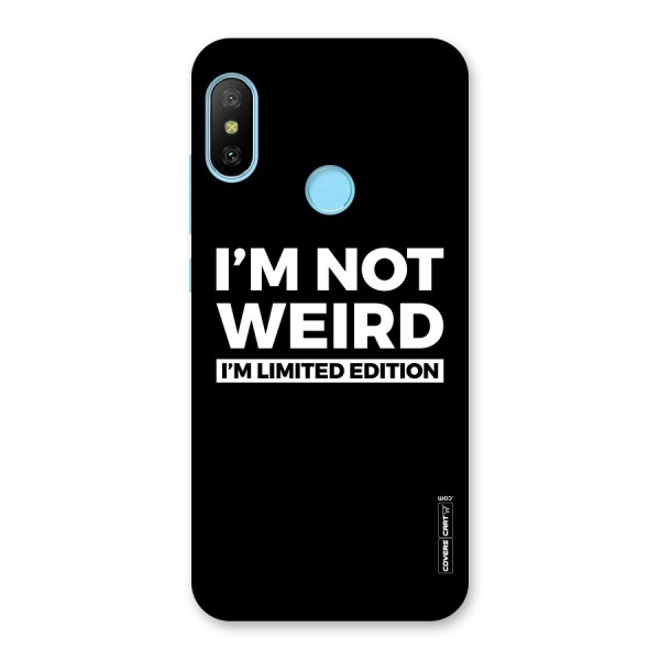 Limited Edition Back Case for Redmi 6 Pro