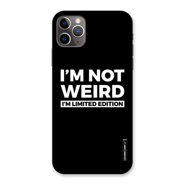 Limited Edition Back Case for iPhone 11 Pro Max