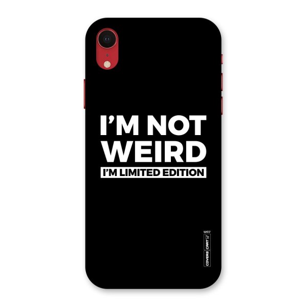 Limited Edition Back Case for iPhone XR