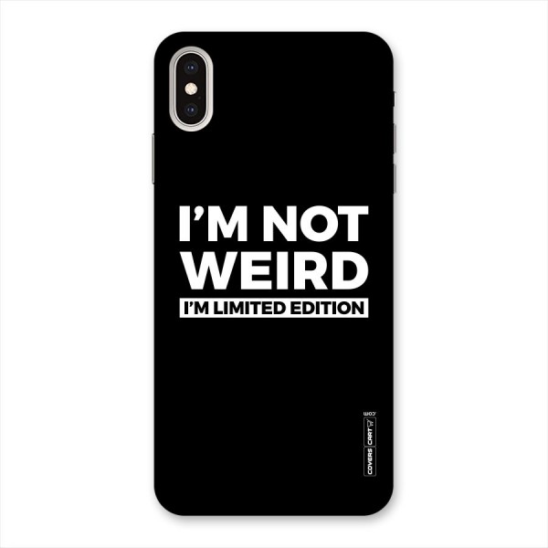 Limited Edition Back Case for iPhone XS Max