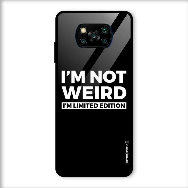 Limited Edition Glass Back Case for Poco X3