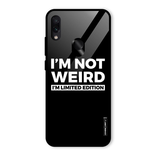 Limited Edition Glass Back Case for Redmi Note 7