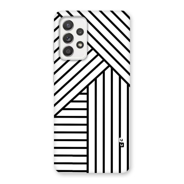 Lines Pattern Stripes Back Case for Galaxy A52