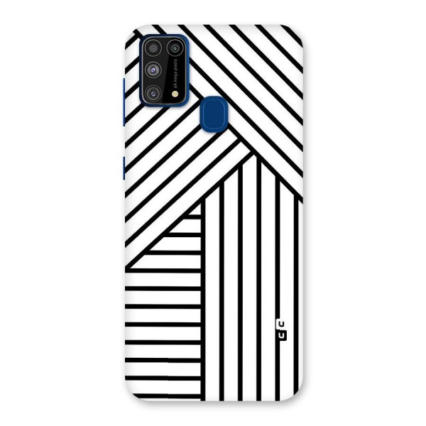 Lines Pattern Stripes Back Case for Galaxy F41