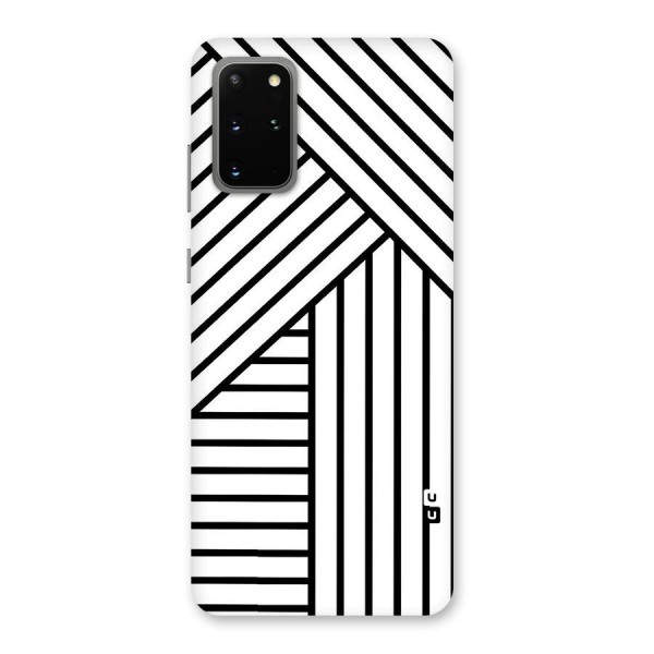 Lines Pattern Stripes Back Case for Galaxy S20 Plus