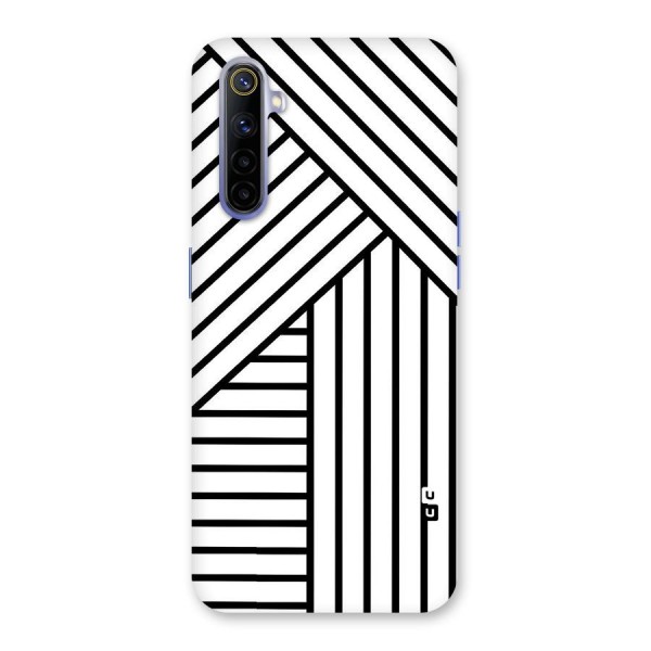 Lines Pattern Stripes Back Case for Realme 6