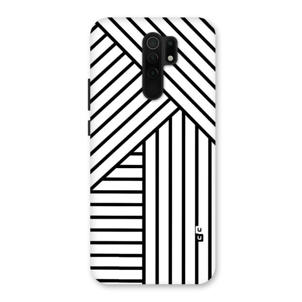 Lines Pattern Stripes Back Case for Redmi 9 Prime