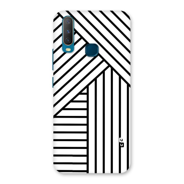 Lines Pattern Stripes Back Case for Vivo Y12