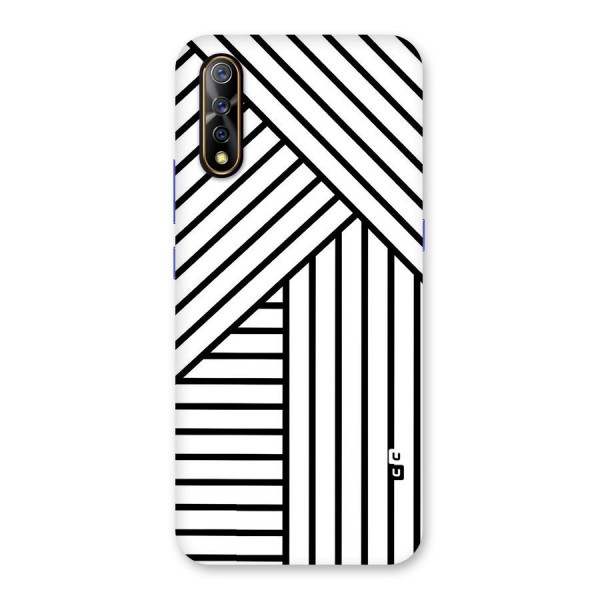 Lines Pattern Stripes Back Case for Vivo Z1x