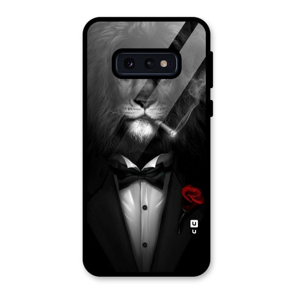 Lion Class Glass Back Case for Galaxy S10e