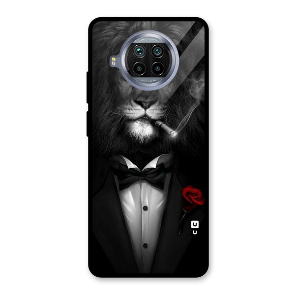 Lion Class Glass Back Case for Mi 10i