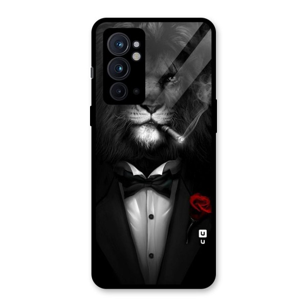 Lion Class Glass Back Case for OnePlus 9RT 5G