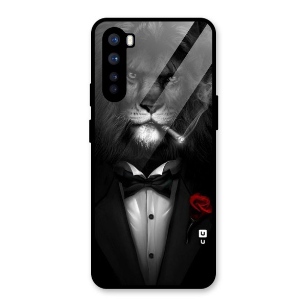 Lion Class Glass Back Case for OnePlus Nord