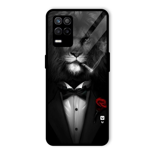 Lion Class Glass Back Case for Realme 9 5G