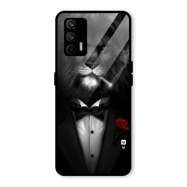 Lion Class Glass Back Case for Realme GT 5G