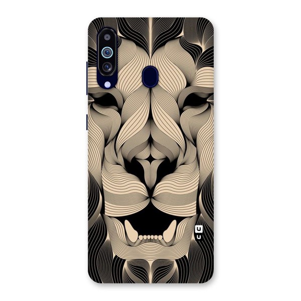 Lion Shape Design Back Case for Galaxy A60