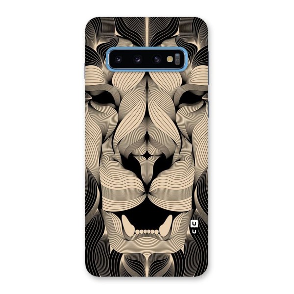 Lion Shape Design Back Case for Galaxy S10