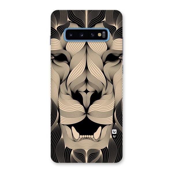 Lion Shape Design Back Case for Galaxy S10 Plus