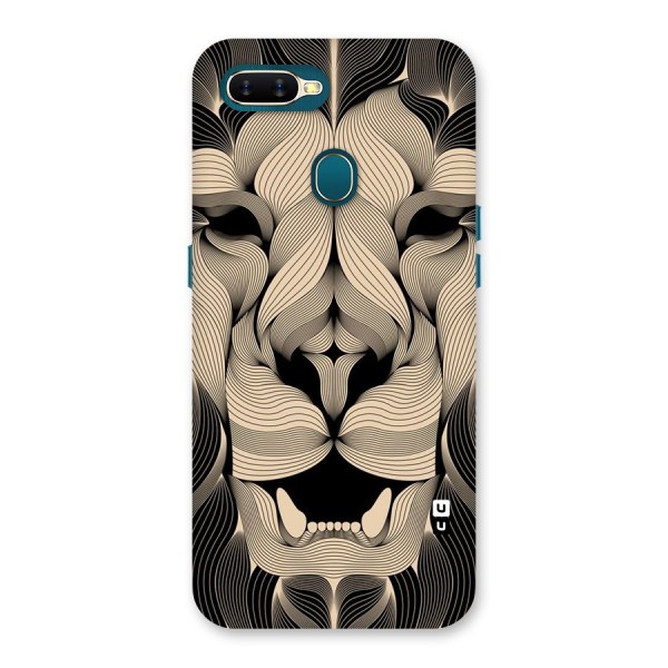 Lion Shape Design Back Case for Oppo A12