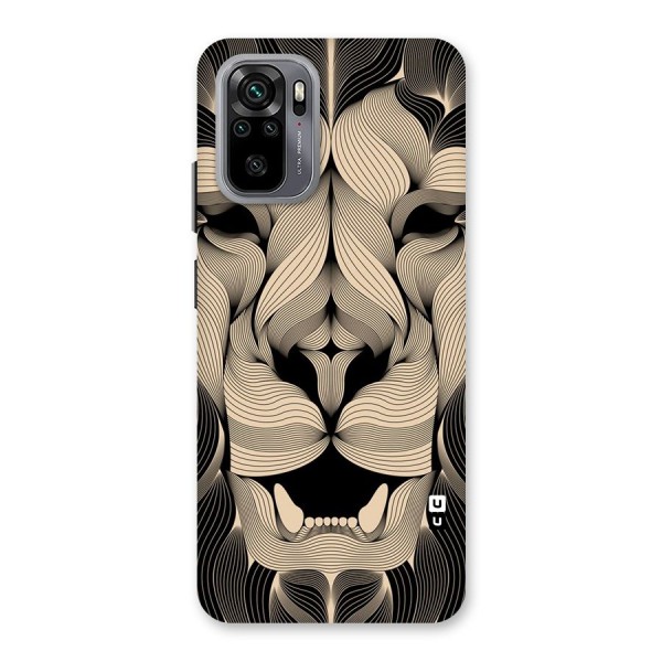 Lion Shape Design Back Case for Redmi Note 10