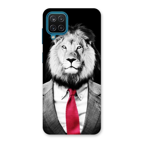 Lion with Red Tie Back Case for Galaxy F12