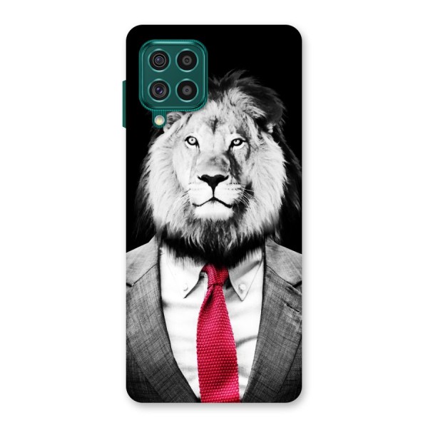 Lion with Red Tie Back Case for Galaxy F62