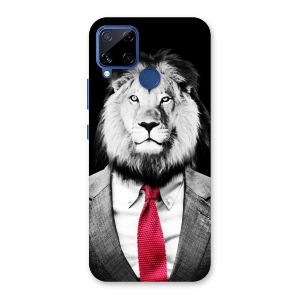 Lion with Red Tie Back Case for Realme C12