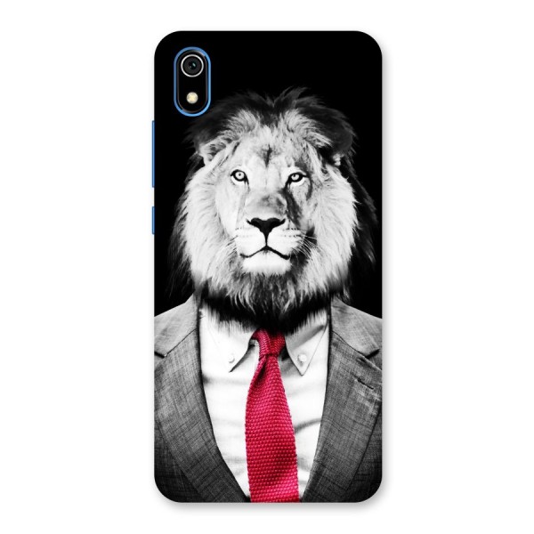 Lion with Red Tie Back Case for Redmi 7A