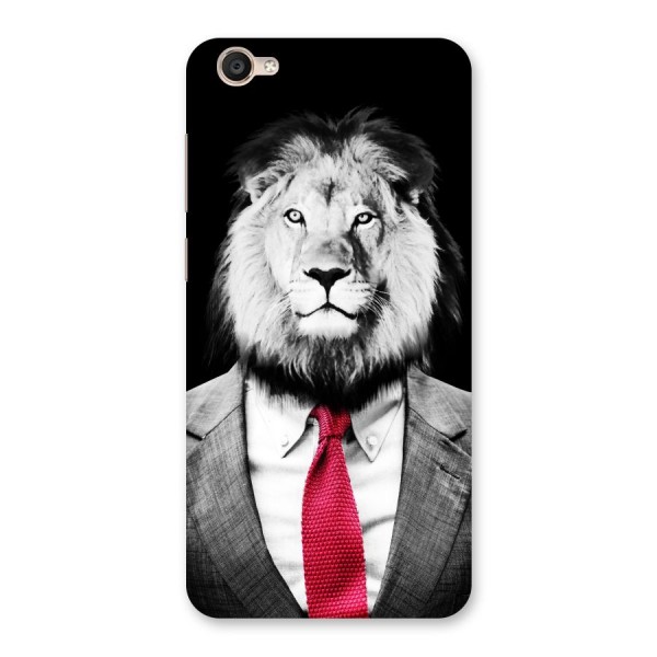 Lion with Red Tie Back Case for Vivo Y55s