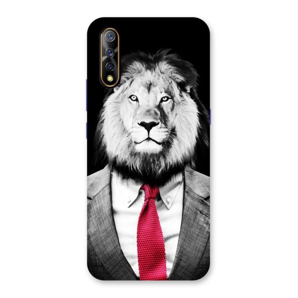 Lion with Red Tie Back Case for Vivo Z1x