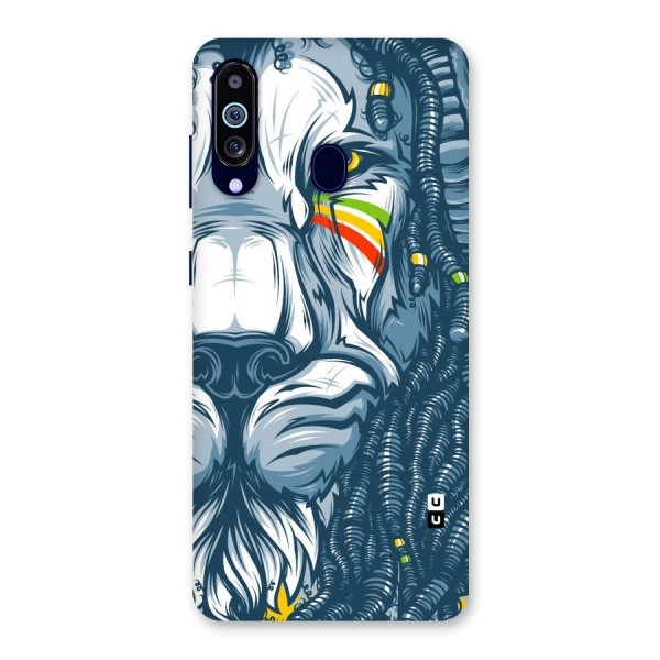 Lionic Face Back Case for Galaxy A60