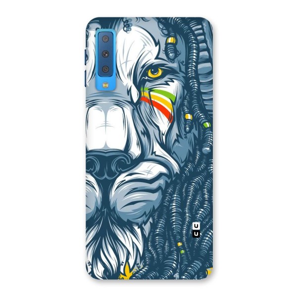 Lionic Face Back Case for Galaxy A7 (2018)